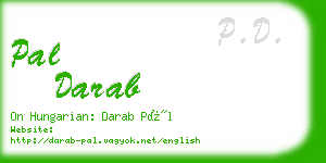 pal darab business card